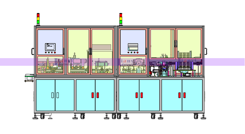 FAKRA單雙孔公端臥式SMT組裝檢測設(shè)備